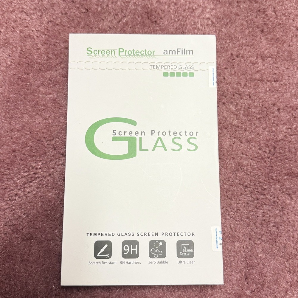 amFilm Nintendo Switch 2 OneTouch Glass Screen Protector (2025) 3 pack